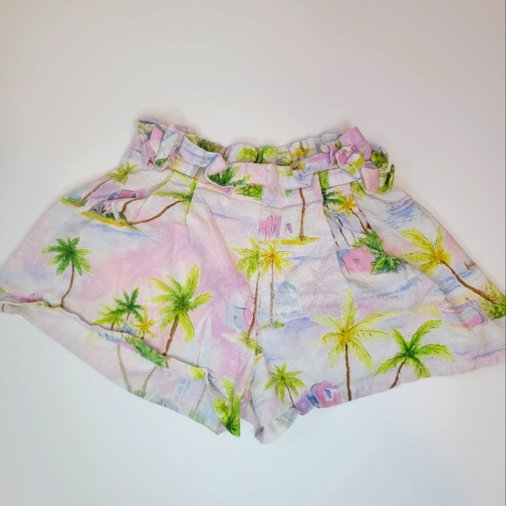 Mayoral Palm Tree Shorts Size 5